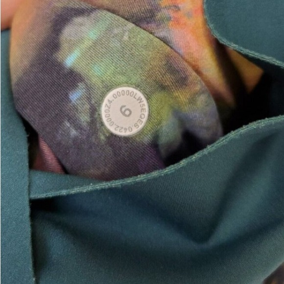 NWOT Lululemon Cargo Super High-Rise Hiking Tight 25" Size 6 Sunbeam Floral - Picture 15 of 16